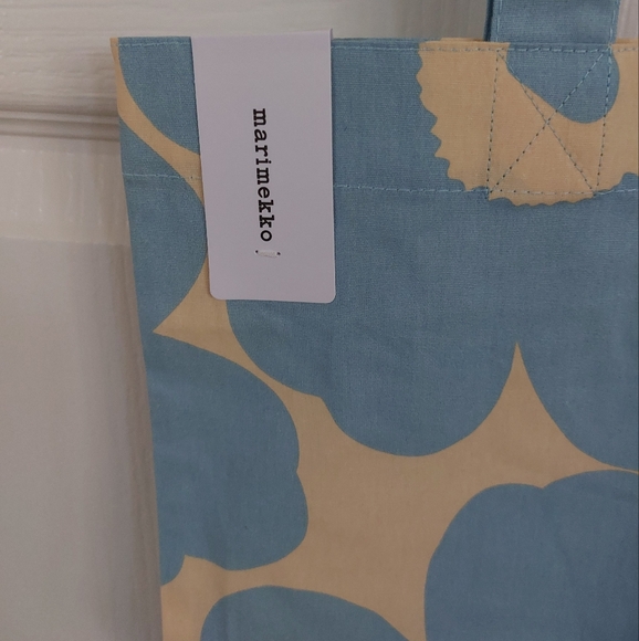 Marimekko Organic Cotton Shopping Tote Bag - Picture 3 of 5